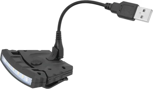 Vista 6 de Performance Tool W2336 - Luz LED con clip para sombrero para iluminación manos libres con batería recargable y cabeza ajustable