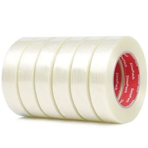 Vista 15 de Cinta de flejado de 5.5 mil x 1 pulgada x 50 yardas, cinta de flejado resistente de 1 pulgada, cinta de filamento reforzado con fibra de vidrio, 3