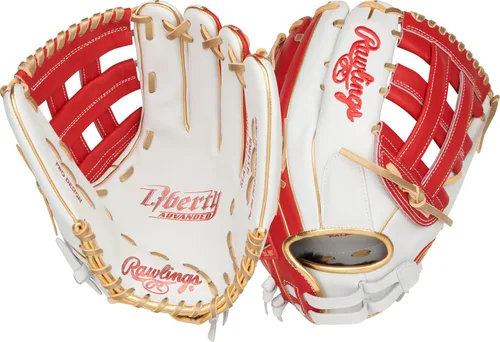 Vista 23 de Rawlings Guantes de sóftbol Liberty Advanced Color Series Fastpitch Tamaños 11.75 a 13 pulgadas Múltiples estilos