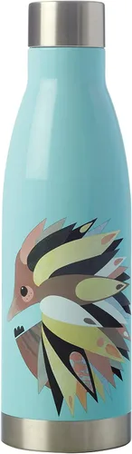Vista 10 de Maxwell & Williams Pete Cromer - Botella de agua aislada, diseño de martín pescador azul, acero inoxidable sin BPA, 0.2 fl oz