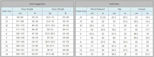 Vista 4 de YuanLu Pantalones de vestir de niños delanteros planos con cintura ajustable