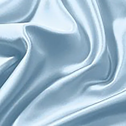 Vista 2 de Funda de almohada de satén para rollo cervical, color azul, calidad súper suave, fabricada en Estados Unidos