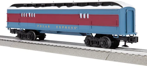 Vista 2 de Lionel El Polar Express, Vagón de Equipaje de Tren Modelo Escala O