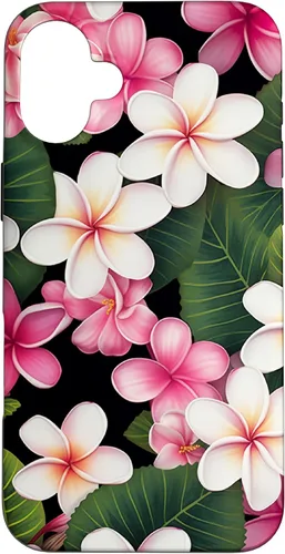 Vista 23 de Plumeria Flower Pretty Garden Hawaii Case for iPhone 17