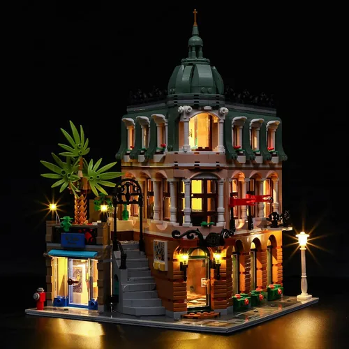 Vista 2 de LIGHTAILING Kit de iluminación LED para Lego Boutique-Hotel - Juego de luces LED compatibles con el modelo Lego