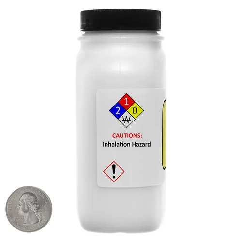 Vista 3 de Óxido de zinc [ZnO] 99.9% ACS grado polvo 1.5 libras en tres botellas ahorradoras de espacio