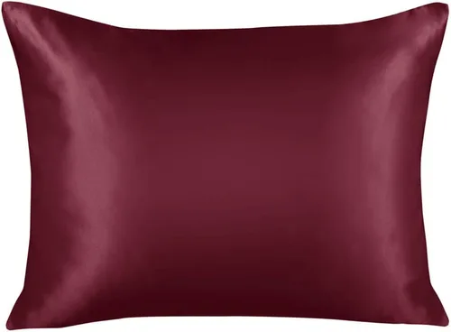 Vista 29 de ShopBedding - Lujosa funda de almohada de satén para el cabello, 2 unidades, satinada, estándar, con cremallera, estampado de cebra marrón