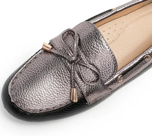 Vista 7 de Mocasines casuales para mujer, zapatos planos elegantes y cómodos