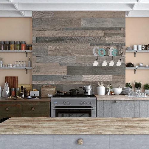 Vista 2 de Letrero de madera para café, gancho de pared, soporte decorativo para taza de café, letrero de letras en bloque Rustic Home Decor Hanging Wood