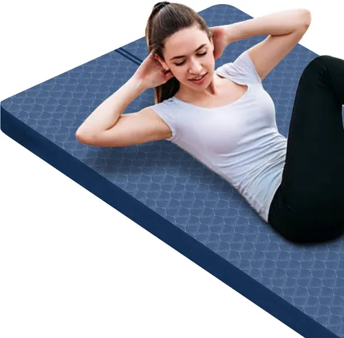Vista 18 de nuveti Tapete Grande para Ejercicios - Tapete de Yoga de 15mm/20mm/30mm de Grosor Tapete de Ejercicios para Fitness, Yoga, Pilates, Estiramientos