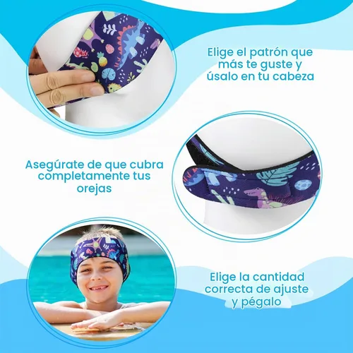 Vista 5 de Zhanmai - Diadema ajustable para niños pequeños (4 piezas)