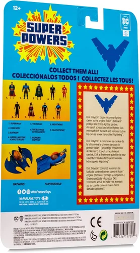 Vista 10 de McFarlane Toys -DC Direct - Super Powers 5IN Figuras WV3 - Nightwing (Hush)