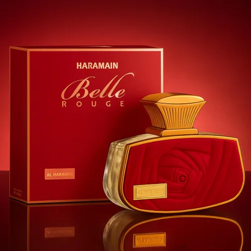Vista 6 de Al Haramain Belle Rouge Eau De Parfum Spray para mujer, 2.5 onzas