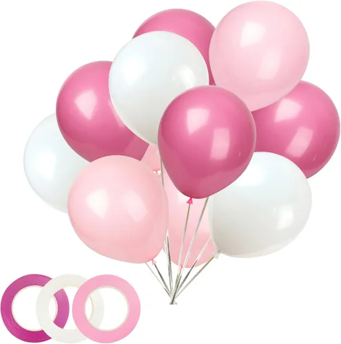 Vista 12 de KADBANER Globos rojos, amarillos y negros, paquete de 100 globos de látex de 12 pulgadas