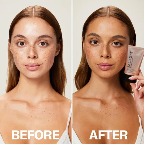 Vista 3 de Bali Body BB Cream SPF15 - Sombra natural Crema facial transparente teñida con ácido hialurónico y colágeno marino Sin parabenos, para todo tipo