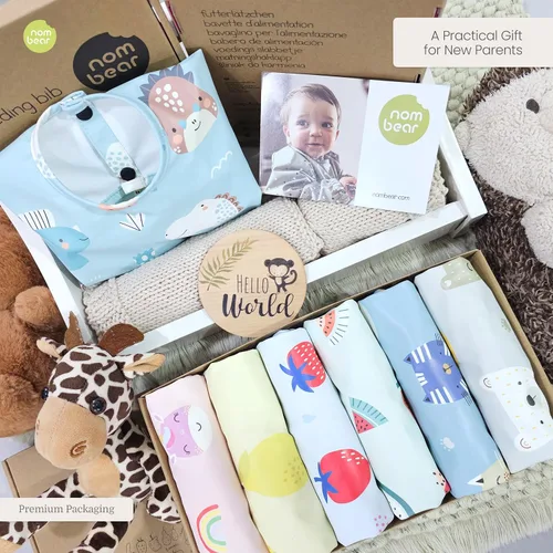 Vista 7 de Baberos impermeables para comer (niño o niña de 6 a 24 meses) – Babero de manga larga para bebé destete