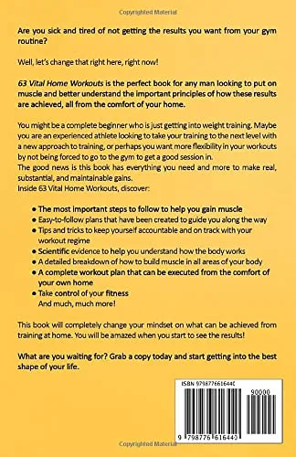 Vista 2 de 63 Vital Home Workouts How To Easily Build Muscle Mass Using Only Dumbbells And Resistance Bands