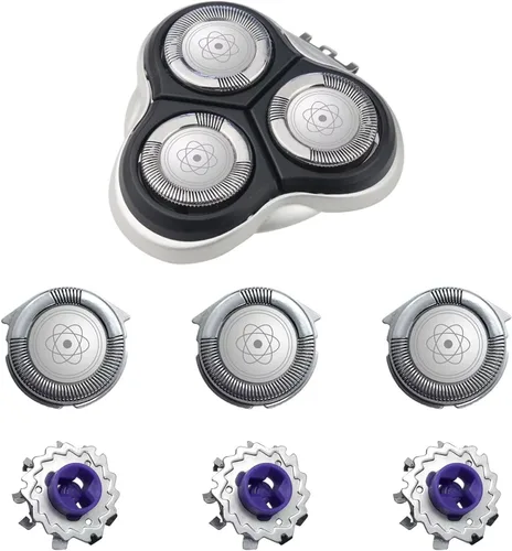 Vista 5 de 3X - Cuchilla de afeitar de repuesto para Philips Norelco 7950XL, 7800XL, 7800XLcc, 7810XL, 7380XL, 7360XL, 7350XL, 7345XL, 7340XL, 7325XL, 7315XL