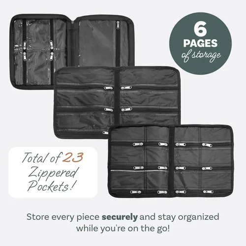 Vista 4 de Crafter 's de bolsa, Negro (12 x 15in) – bag2
