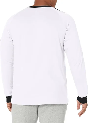 Vista 2 de adidas Originals Camiseta de manga larga con 3 rayas para hombre