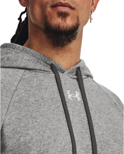 Vista 4 de Under Armour Rival - Sudadera de vellón con capucha para hombre