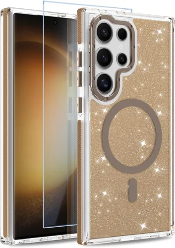 Vista 227 de Funda magnética para Google Pixel 10 Pro XL [compatible con Magsafe] [bonito diseño fluorescente de moda] a prueba de golpes, delgada, translúcida