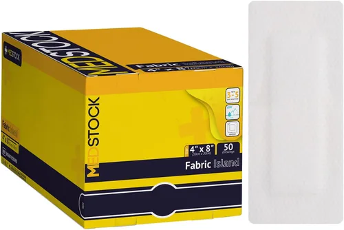 Vista 9 de MEDSTOCK Apósito de tela para islas, 2 x 2.75 pulgadas (paquete de 100), cuidado adhesivo de heridas, adecuado para heridas quirúrgicas, pastos