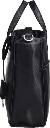Vista 9 de Allen Company Bolso cruzado casual para niñas con pistolas de aventura bolso de transporte oculto con bloqueo bolso ambidiestro negro
