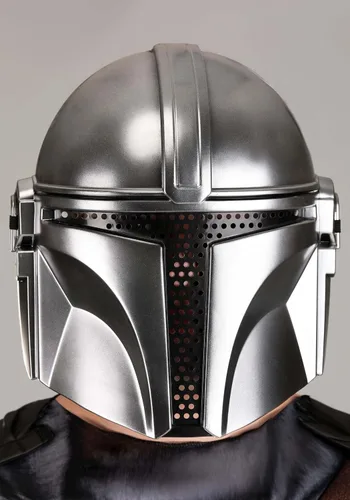 Vista 8 de STAR WARS Deluxe Adult Mandalorian Costume, Mens Halloween Costume - Officially Licensed