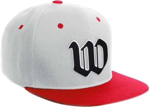 Vista 1440 de Daxton Gorra clásica con visera de billete plano con letras del alfabeto inglés antiguo de la A a la Z