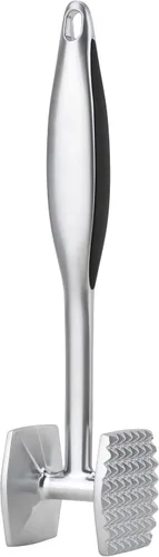 Vista 5 de Martillo Ablandador de Carne Herramienta de Martillo para Ablandar Carne de Res y Aves. Con Mango de Agarre Cómodo de Goma. Fácil de Lavar