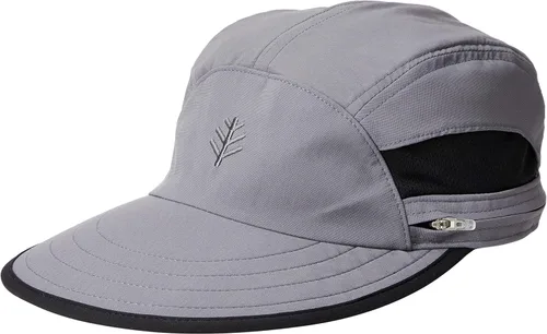 Vista 3 de Coolibar Gorra de pesca convertible Caleb UPF 50+ para hombre, protección solar