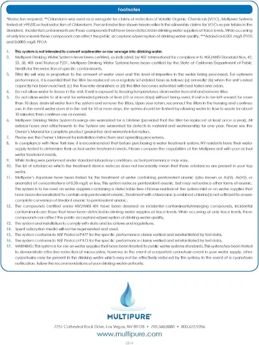 Vista 6 de Multipure Aqualuxe - Debajo del fregadero