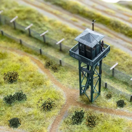 Vista 7 de Honoson Juego de 56 piezas de arbustos arbustos verdes en miniatura para tren, paisaje, ferrocarril, paisaje, diseño militar, modelo de juego