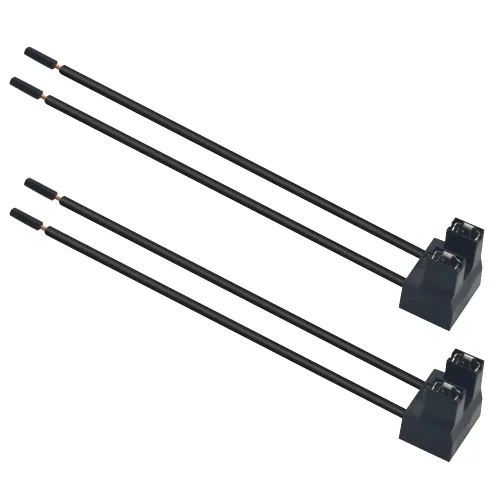 Vista 2 de 4 unids H7 hembra adaptador de enchufe conector de extensión arnés de cableado para faros antiniebla retrofit conector de bombilla de coleta