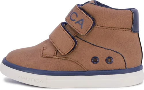 Vista 2 de Nautica Kids Dress Chukka Boots - Boys Booties with Adjustable Strap (ToddlerLittle Kids)