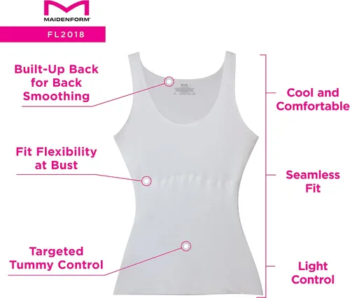 Vista 4 de Prenda moldeadora devoción cómoda para mujer Cami de Maidenform
