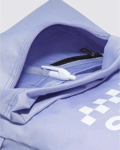 Vista 3 de Vans Mochila Realm - Sintética, Tablero de ajedrez de lavanda dulce, Moderno