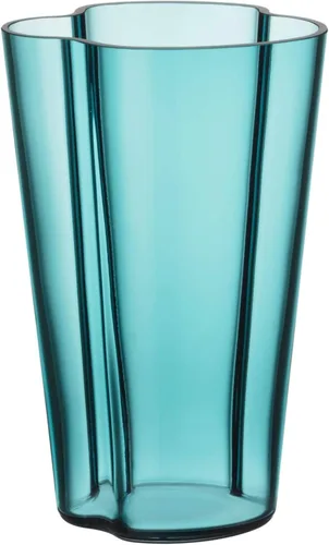 Vista 8 de iittala Jarrón blanco Aalto - 8-3/4" #Ffffff
