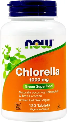 Vista 10 de Clorela 0.035 oz, de Now Foods, 2630, 60, 1, 1