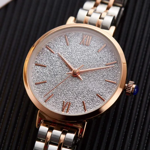 Vista 5 de SURVAN WatchDesigner Wrist Watches for Women Japanese Quartz Fashion Waterproof Womens Watch Crystal Dial Leather Strap Adjustable Bracelet Wrist