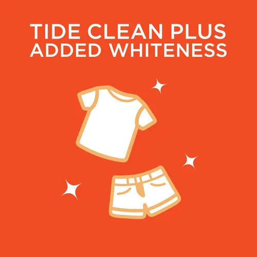 Vista 7 de Tide Plus Bleach Alternative HE Turbo Clean Detergente líquido para ropa, 46 onzas líquidas, 29 cargas