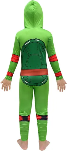 Vista 2 de Jossicaoo Disfraz de Halloween para niños, body de cosplay con máscara de 5 a 12 años
