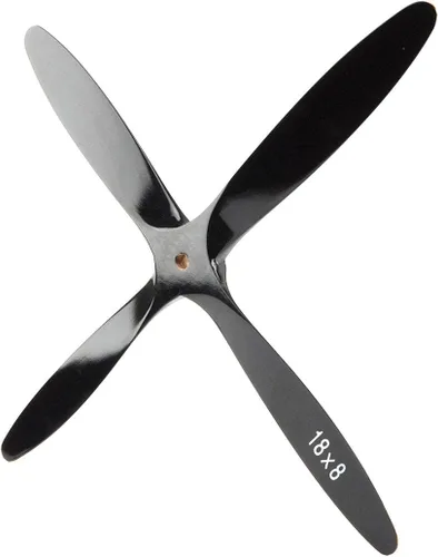 Vista 5 de 4Blade RC Propeller 18×8 Beech Wood RC Plane Propeller for Gasoline Engine Airplane