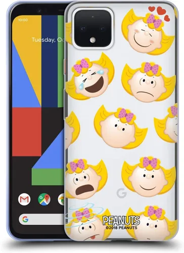 Vista 16 de Head Case Designs Funda de gel con licencia oficial de Peanuts Charlie Brown [protección de grado militar] compatible con Google Pixel 4