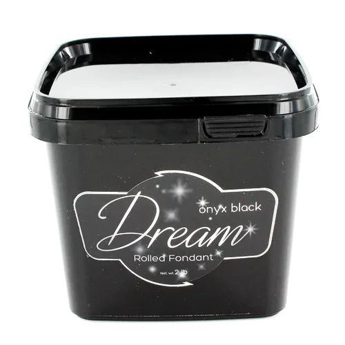 Vista 2 de Dream Fondant Onyx Negro 2 Libras
