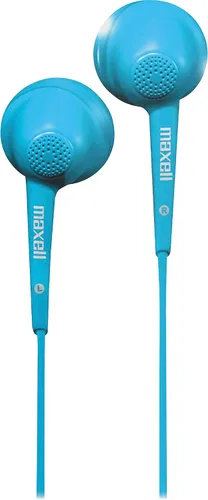 Vista 3 de Maxell 191569 Cuerpo de goma suave ajuste cómodo Jelleez Soft Ear Buds Negro con micrófono incorporado