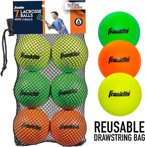 Vista 7 de Franklin Sports Youth Lacrosse Balls