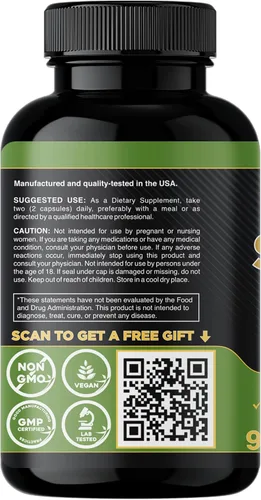 Vista 7 de Gade Nutrition Pure Shilajit Cápsulas Shilajit del Himalaya con ácido fúlvico y minerales esenciales para combatir la fatiga Cápsulas vegetales