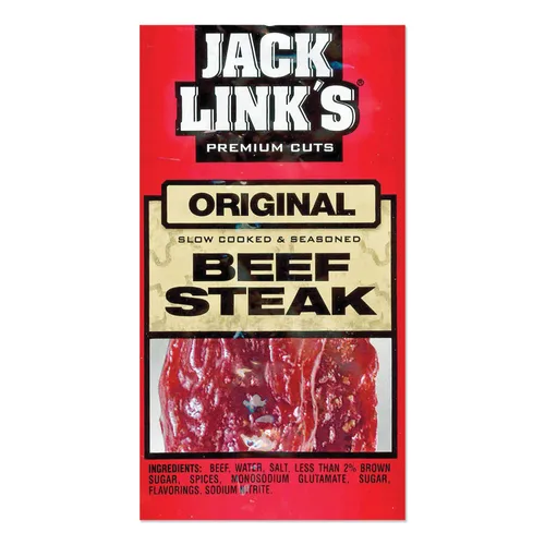 Vista 2 de Jack Link's Carne seca original, 1 oz. 12/Caja